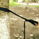 2X Heavy Duty Hammock Swing Tree Hanging Straps Rope Belt Carabiner Fitting R1V9