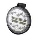 Led Light Bar,Waterproof 4 inch 102W 6000K Round Floodlight And Spotlight P