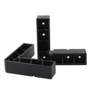 2Pcs Plastic Precision 90 Right Angle Positioning Block Jig Clamp For Wood