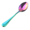 10x Stainless Steel Tea Spoons Coffee Cafe Cutlery Latte Teaspoons Colorful