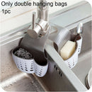 Quick Drain Storage Rack Double Layer Anti Bacteria Kitchen Sink Hygienic Basket