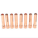 49Pcs tig welding torch stubby gas lens glass cup kit for wp-17/18/26 S6 Pg