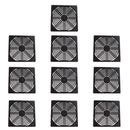 10x Dust Resistant 12cm Case Cooler Fan Dust Filter Protective Cover Grill for