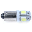 20Pcs Cool White BA9S T10 5SMD Interior Turn Signal Corner LED Light Bulbs T_