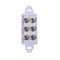 6 Speaker Post Banana Plug Audio Surround Wall Face Plate