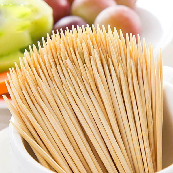 Flat Wood Toothpicks Approx 200 Toothpick Woodsticks Portia Decoration-65cm