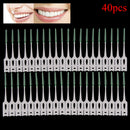 40pcs/2box pro dental oral care interdental brush floss toothpick clean toot BX