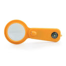 5 in 1 Thermometer with Compass and LED Lamp for Money Checking Magnifier A