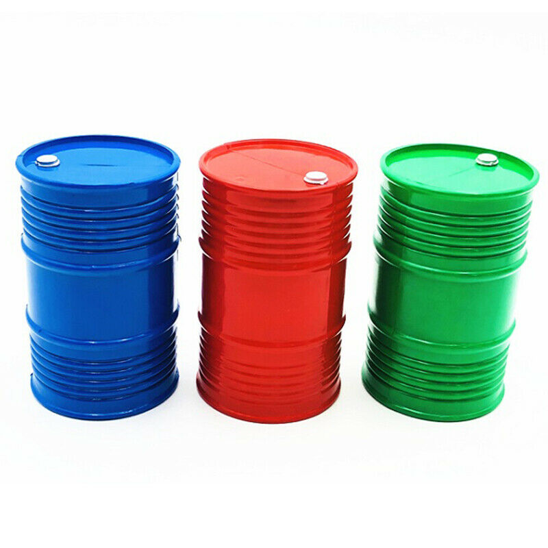 1:10 Rc Crawler Accessories Oil Drum Fuel Tank Container For Axial Scx10 6. G8U3