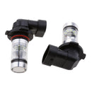 2pcs Ice Blue H10 12V-28V 100W Car Headlight LED Bulbs Auto Accessories