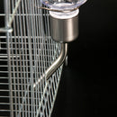 Pet Rabbit Hamster Drinker Nipple Bottle Dispenser Hanging Automatic Dev`US