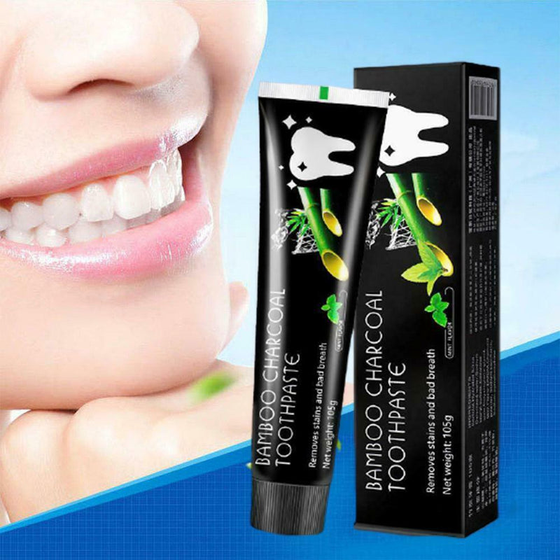 Tooth Care Bamboos Natural Activated Charcoal Teeth Whitening Toothpaste Oral