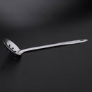 5X(House housewife stainless steel spoon perforated ladle pan creator Z3Z3)