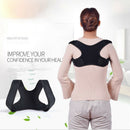 Adjustable Back Posture Corrector Clavicle Spine Back Shoulder Lumbar Brace W1H5