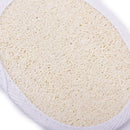 natural loofah luffa bath shower sponge body scrubber exfoliator washing pad ES