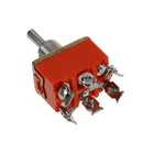 6-Terminals ON/OFF/ON DPDT Toggle Switch AC 250V 15A Q9E4