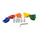 5 Pieces Rock Climbing Wall Stones Hand Feet Holds Grip Kits Kids Sports Fun