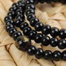 Sandalwood Buddhist Buddha Meditation Prayer Bead 6mm Mala Bracelet / Necklace