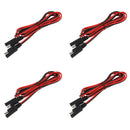 Solar Battery Gender Adapter Cables 18AWG DC SAE Plug Male to Male Extension