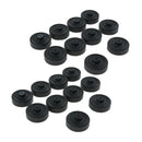 20 Pcs Rubber Diaphragm for Aquarium Air Pumps(Inner Diameter:3 cm)