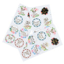80 pcs/10 sheet Thank You For Supporting My Small Business Gift Sealing StiSEAU