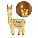 Wall Light Kids Night Lamp Desktop Night Lamp Bedroom Decor Yellow Llama
