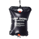 20L Solar Shower Bag Camping Hiking Bathing Heating Water Bag Outdoor I4U8