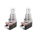 2 x Off(On) Momentary Push Button Foot Switch SPST V7G7