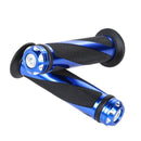 1  Motorcycle Bike Handlebar Hand Grip Ccmfort Rubber GEL CNC Aluminum
