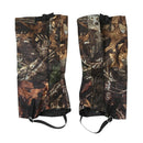 1 Pair Outdoor Hiking Waterproof Camouflage Snow Covers Skiing Hiking Gaite
