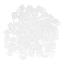 100pcs Disposable Plastic Tattoo Cup Pot Pigment Ink Holder Tattoo Tools S