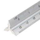 300mm Scale Ruler Set Small Large Measure Rule Metal Stainless Steel A1T8
