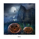 Halloween Castle 5D DIY Full Drill Round Diamond Painting Embroidery Kits