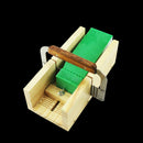 Handmade Diy Soap Cutting Tool, Rubber Wood Adjustable Soap Cutting Device, F5G4