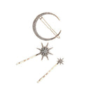 Womens Rhinestone Wedding Bridal l Hair Pin Clip Hairpin Jewelry