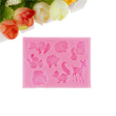 Animal Chocolate Silicone Mold Fondant Molds Squirre Deer Mould Cake Tools OH