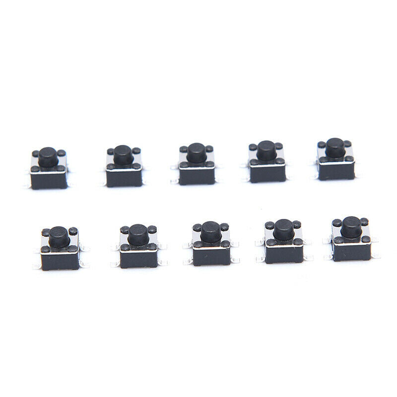 4.5*4.5*4.3mm10pc patch vertical  button switchRemote Keys Button MicroswitSEAU
