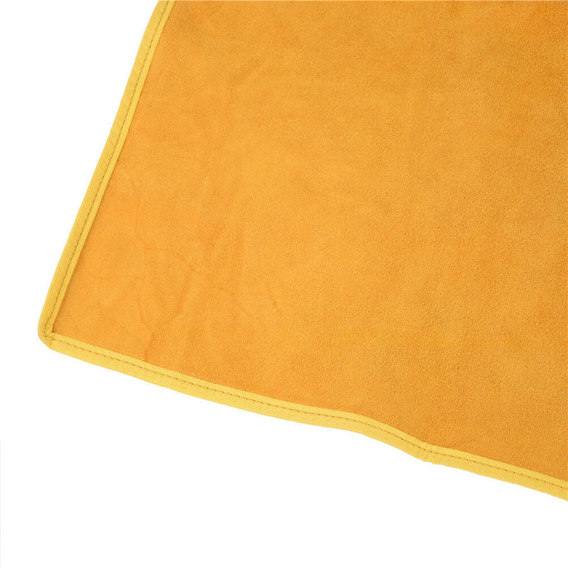 Safurance Welder Leather Welding Cutting Bib Shop Apron Heat Resistant Clothe Gw