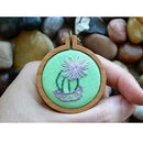 10 Sets Mini Embroidery Hoop Ring Wooden Cross Stitch Frame For Hand Crafts DIY