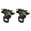 For iOS Android Phone 2x Metal Trigger Game Controller for PUBG Mobile Gamepad