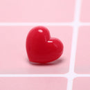 12pcs/box multi-color heart push pins notice board map drawing office thumb  Z