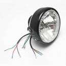 Motorcycle Modified Headlight Lamp Holder Led Turn Signal 35W 3000K 2250Lm