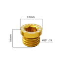 Aluminum Alloy Anti-rust Bicycle V Brake Screw Bolt Bike Replacement Golden