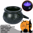 Cauldron Halloween Mister Mist Smoke Fog Machine Color Party Prop New Chang U1L4