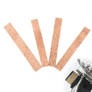 4pcs clarinet cork different size cork sheets for saxophonesmusicalaccessoriesxp