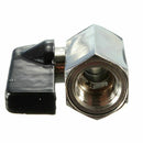 Chrome Brass 1/4inch Bsp Ball Valve Threads Tap Male to Female Air Compress