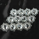 12PCS Diamond Napkin Ring Serviette Holder Wedding Dinner Decor Banquet S3F1