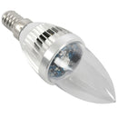 3W RGB LED Light E14 Bulb Candle Light 16 Colors Lamp with Remote Control X9Y7