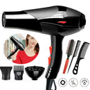 6pcs 6000W Professional Hairdressing Salon Hair Blow Dryer w/ Diffuser Comb Set