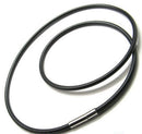 Good Men's Steel Clasp Cowhide PU Leather Cord Pendant Necklace Twinkle LIAU